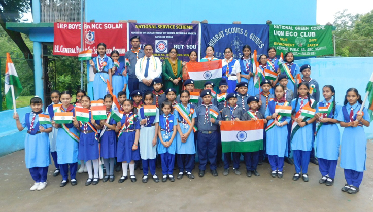 Independance Day Celebration by Scouts and Guides