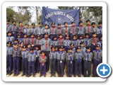 Scouts Troop with Scouts Master Predeep Kumar